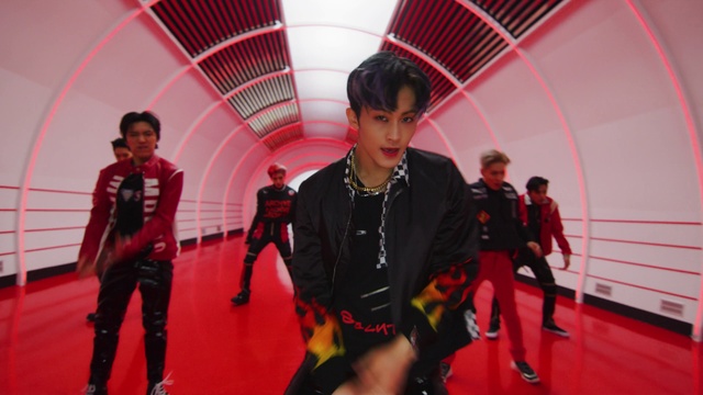 Video Reference: Shorts, Entertainment, Red, Fun, Leisure, Magenta, Flash photography, Luggage and bags, Event, Flooring