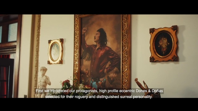 Video Reference: Picture frame, Mirror, Art, Religious item, Sculpture, Event, Painting, Font, Visual arts, Holy places