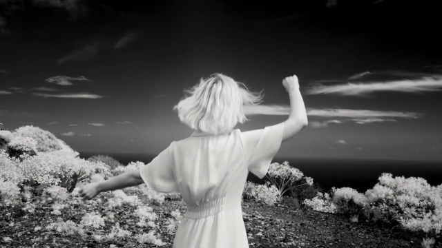 Video Reference: Hand, Cloud, Arm, Shoulder, People in nature, Sky, Flash photography, Happy, Standing, Gesture