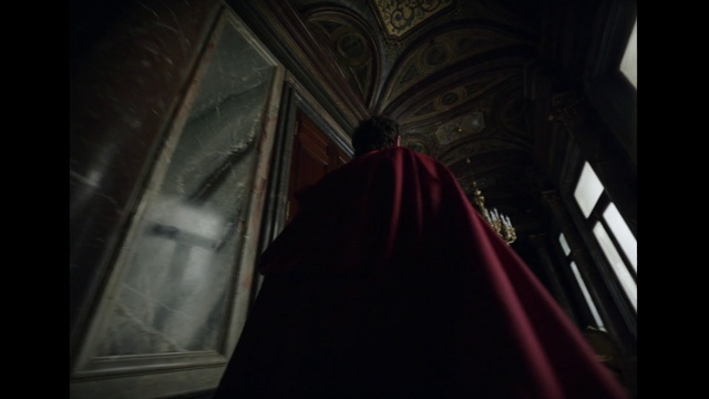 Video Reference: Building, Tints and shades, Magenta, Darkness, Flooring, Symmetry, Ceiling, Event, Fictional character, Dome