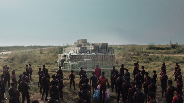 Video Reference: Sky, Building, Marines, Military organization, Landscape, Army, Event, Travel, Military person, Infantry