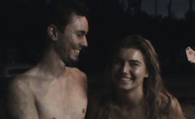 Video Reference: Smile, Eyebrow, Flash photography, Jaw, Happy, Chest, Barechested, Trunk, Event, Fun