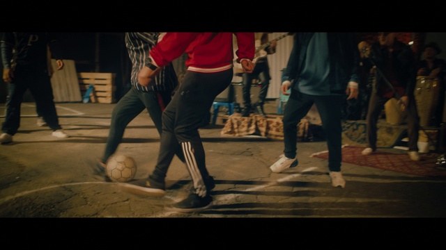 Video Reference: Leg, Sports equipment, Street football, Football, Ball, Soccer, Flash photography, Performing arts, Fun, Shorts