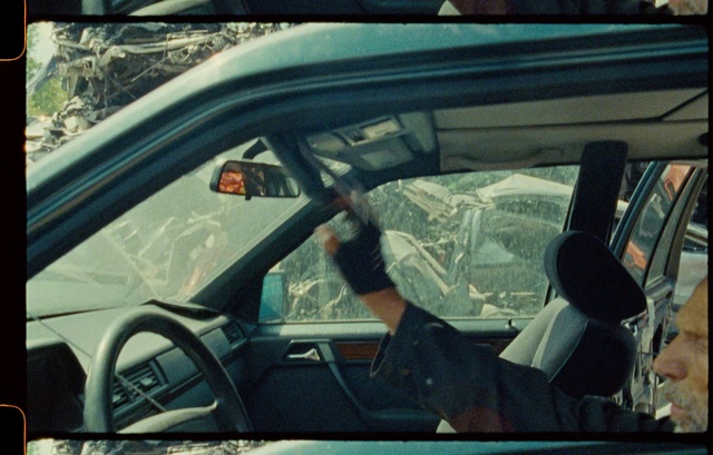 Video Reference: Car, Vehicle, Motor vehicle, Automotive mirror, Automotive side-view mirror, Automotive design, Window, Hood, Steering wheel, Rear-view mirror