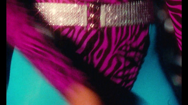 Video Reference: Purple, Violet, Pink, Magenta, Tints and shades, Electric blue, Close-up, Pattern, Fashion accessory, Fur