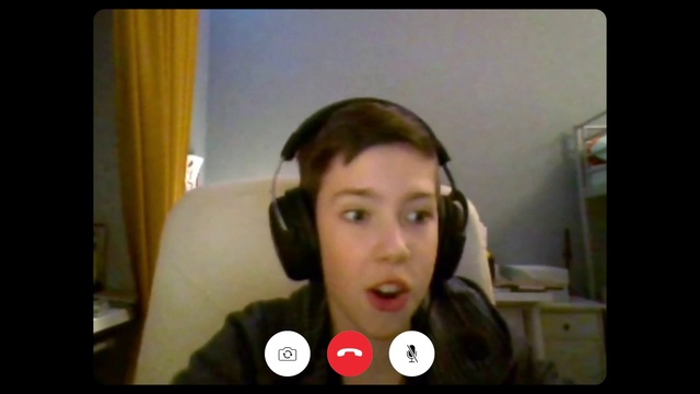 Video Reference: Forehead, Nose, Mouth, Eyelash, Smile, Ear, Microphone, Jaw, Neck, Flash photography