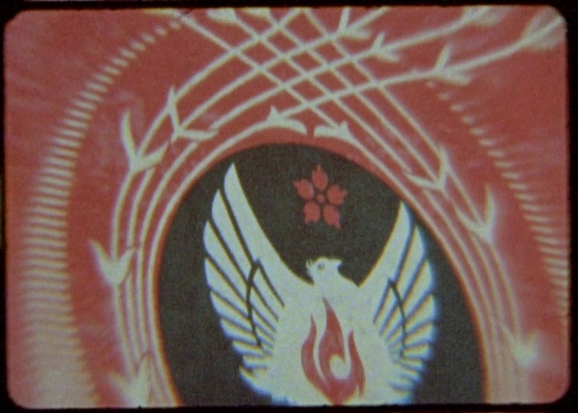 Video Reference: Flag, Rectangle, Art, Font, Magenta, Painting, Tints and shades, Pattern, Symmetry, Circle