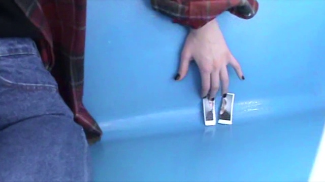 Video Reference: Hand, Gesture, Finger, Wrist, Thumb, Electric blue, Nail, Human leg, Magenta, Event