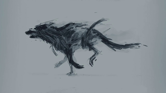 Video Reference: Gesture, Painting, Tree, Art, Tail, Wing, Feather, Drawing, Fictional character, Ink