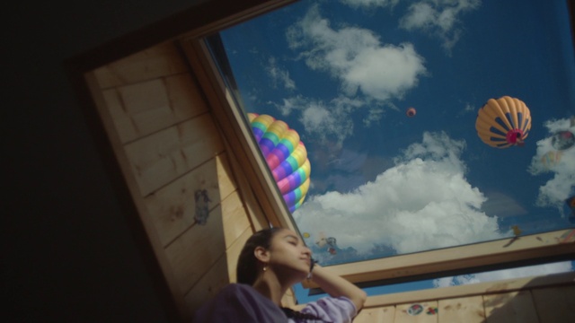 Video Reference: Cloud, Sky, Plant, Aerostat, Balloon, Hot air ballooning, Yellow, Hot air balloon, Leisure, Ball