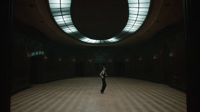 Video Reference: Flash photography, Grey, Floor, Flooring, Tints and shades, Wood, Symmetry, Space, Sky, Darkness