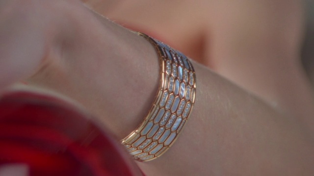 Video Reference: Body jewelry, Dress, Natural material, Jewellery, Human leg, Nail, Ring, Wrist, Wedding ceremony supply, Wedding ring