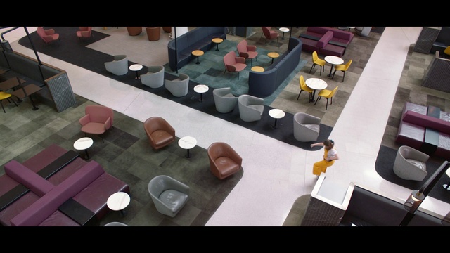 Video Reference: Table, Automotive design, Urban design, Eyewear, Font, Gas, Space, Rectangle, Flooring, Audio equipment