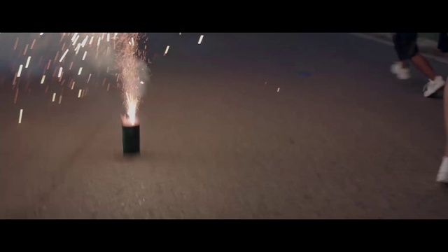 Video Reference: Liquid, Gesture, Fireworks, Flash photography, Event, Electric blue, Darkness, Midnight, Sky, Recreation