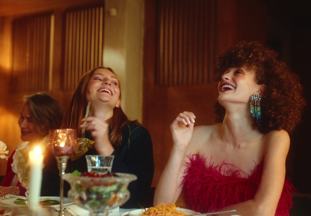 Video Reference: Smile, Tableware, Candle, Plate, Table, Flash photography, Happy, Fun, Curtain, Event