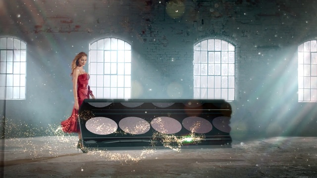 Video Reference: Window, Flash photography, Dress, Architecture, Wall, Automotive lighting, Tints and shades, Art, Space, Entertainment