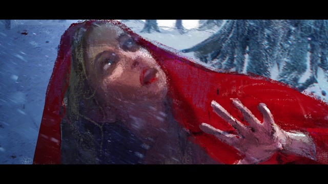 Video Reference: Lip, Eyebrow, Mouth, Eyelash, Paint, Flash photography, Organism, Art, Iris, Painting