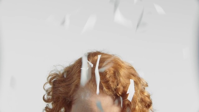 Video Reference: Eyelash, Liver, Fawn, Toy, Feather, Happy, Layered hair, Sky, Headpiece, Dog breed