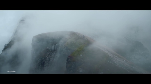 Video Reference: Cloud, Atmosphere, Fog, Mountain, Natural landscape, Highland, Grey, Slope, Atmospheric phenomenon, Terrain