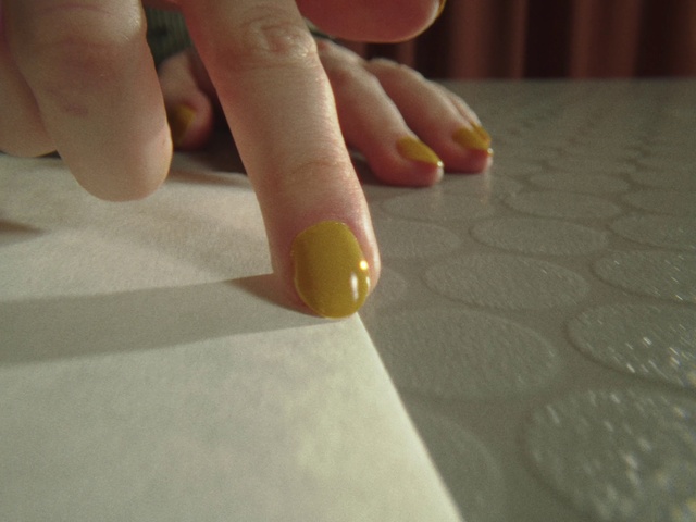 Video Reference: Nail polish, Finger, Gesture, Wood, Nail, Thumb, Manicure, Nail care, Tints and shades, Flooring