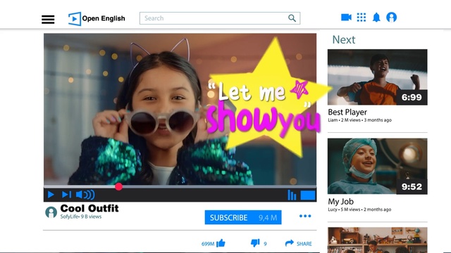 Video Reference: Photograph, Facial expression, Product, Human, Vision care, Font, Screenshot, Communication Device, Community, Technology