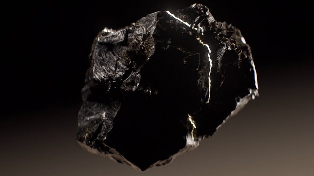 Video Reference: rock, mineral, stone, close-up, macro, texture, dark, isolated, black background, geology, natural, fragment, rough, abstract