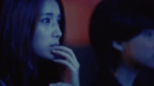Video Reference: Nose, Lip, Chin, Mouth, Eyelash, Flash photography, Purple, Jaw, Gesture, Black hair