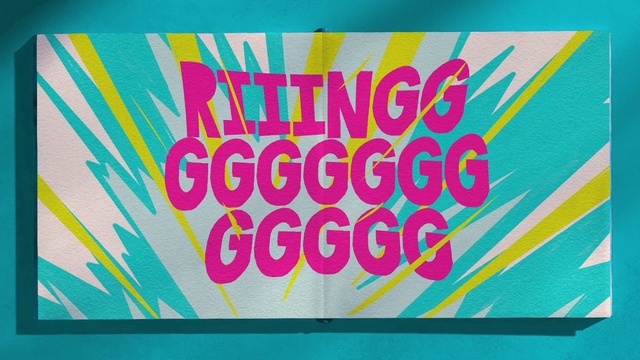 Video Reference: Rectangle, Font, Magenta, Poster, Art, Graphics, Greeting, Event, Logo, Pattern