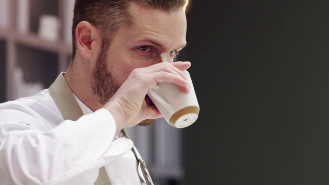 Video Reference: Nose, Chin, Hairstyle, Eyelash, Mouth, Ear, Neck, Jaw, Gesture, Collar