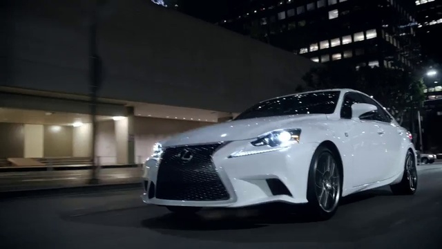 Video Reference: Tire, Wheel, Grille, Vehicle, Car, Automotive tire, Hood, Automotive lighting, Lexus is, Motor vehicle