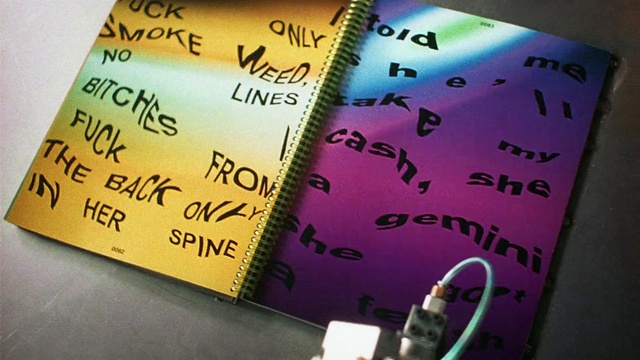 Video Reference: Font, Publication, Material property, Magenta, Handwriting, Book, Writing, Event, Advertising, Brand