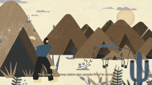 Video Reference: Art, Font, Wall, Adaptation, Landscape, City, Tints and shades, Roof, Urban design, Facade