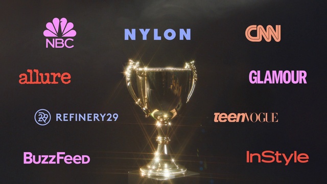 Video Reference: Drinkware, Trophy, Font, Stemware, Drink, Glass, Competition event, Barware, Advertising, Logo