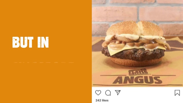 Video Reference: Food, Sandwich, Bun, Ingredient, Recipe, Staple food, Hamburger, Fast food, Veggie burger, Dish