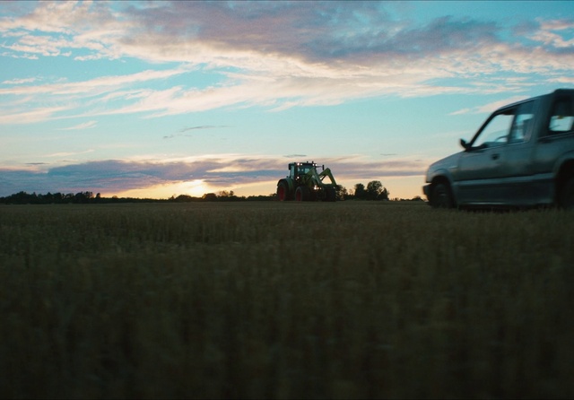 Video Reference: Cloud, Sky, Tire, Wheel, Vehicle, Plant, Ecoregion, Hood, Automotive lighting, Automotive tire