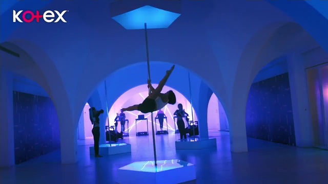 Video Reference: Building, Blue, Light, Azure, Purple, World, Sky, Ceiling, Electric blue, Art
