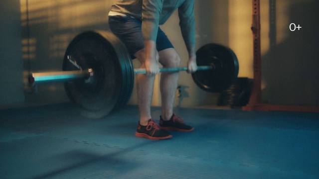 Video Reference: Joint, Shorts, Barbell, Weightlifting, Arm, Shoulder, Leg, Weights, Weight training, Human body