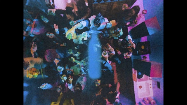 Video Reference: Purple, Organism, Art, Paint, Artist, Space, Electric blue, Event, Magenta, Visual arts