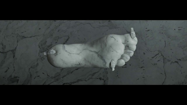 Video Reference: Gesture, Art, Sculpture, Monochrome photography, Creative arts, Darkness, Artifact, Visual arts, Still life photography, Monochrome