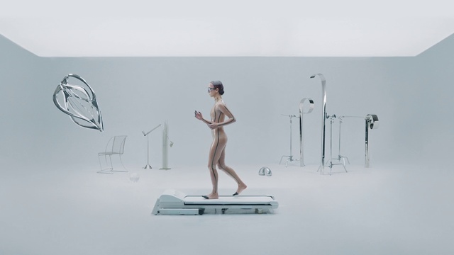 Video Reference: Product, Art, Automotive design, Elbow, Balance, Human leg, Knee, Visual arts, Chest, Fashion design