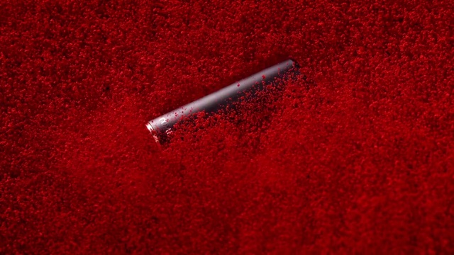 Video Reference: Tints and shades, Magenta, Liquid, Office supplies, Pattern, Electric blue, Close-up, Carmine, Flooring, Writing implement