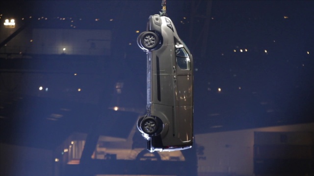 Video Reference: Automotive lighting, Vehicle, Automotive design, Hood, Electric blue, Space, Automotive exterior, Event, Machine, Engineering