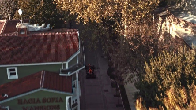 Video Reference: Automotive lighting, Plant, Nature, Building, Window, Branch, Road surface, Wood, Biome, Tree