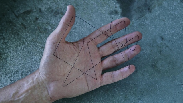 Video Reference: Finger, Gesture, Thumb, Wood, Nerve, Nail, Wrist, Electric blue, Close-up, Blood vessel