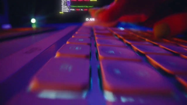 Video Reference: Hand, Computer, Purple, Personal computer, Computer keyboard, Gadget, Entertainment, Audio equipment, Input device, Electronic instrument