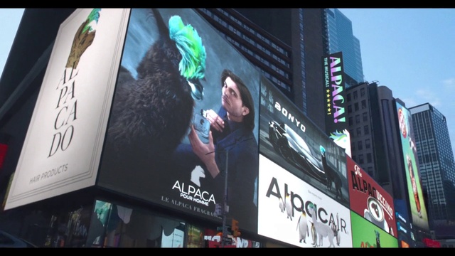 Video Reference: Building, Skyscraper, Billboard, Font, Sky, City, Display device, Advertising, Event, Signage