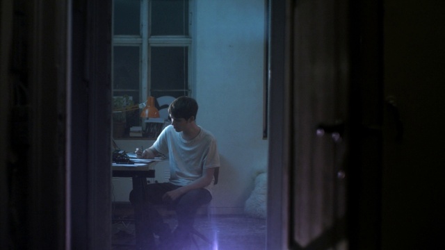 Video Reference: Window, Flash photography, Tints and shades, Midnight, Darkness, Glass, Table, Event, Door, Sitting