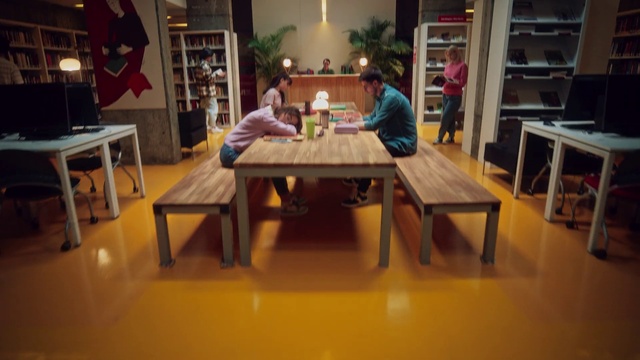 Video Reference: Table, Furniture, Plant, Wood, Bookcase, Houseplant, Interior design, Flooring, Floor, Shelf