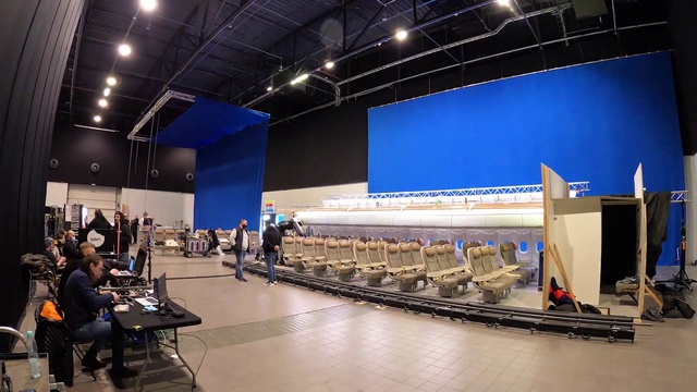 Video Reference: Automotive design, Field house, Chair, Event, Stage, Stage equipment, Crowd, Engineering, Building, Display device