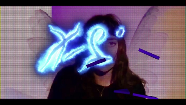 Video Reference: Purple, Gesture, Visual effect lighting, Font, Electric blue, Entertainment, Art, Magenta, Electronic signage, Neon